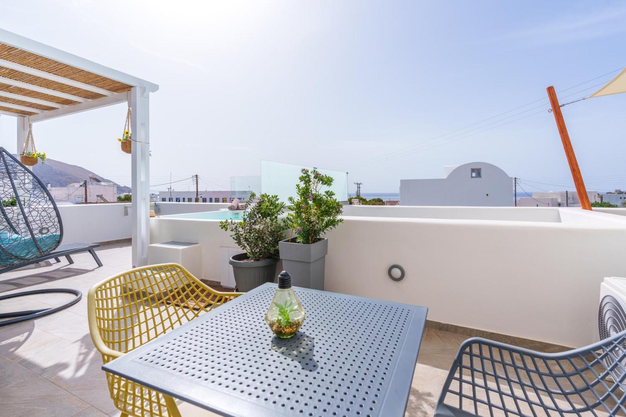 Santorossa Luxury Villas Emporio  Экстерьер фото